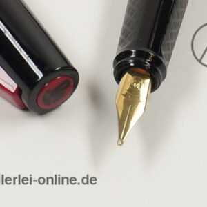 Pelikan GO ! M75 Kolbenfüllhalter | Vintage Kolbenfüller | "B" schwarz-PINK | unbenutzt mit OVP