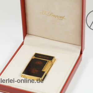 S.T. Dupont Paris Feuerzeug | Chinalack Goldstaub