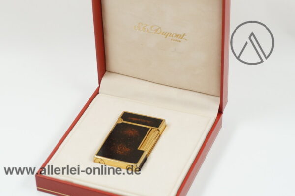 S.T. Dupont Paris Feuerzeug | Chinalack Goldstaub