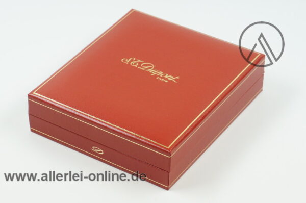 S.T. Dupont Paris Vintage Luxus Feuerzeug | Chinalack Goldstaub mit OVP