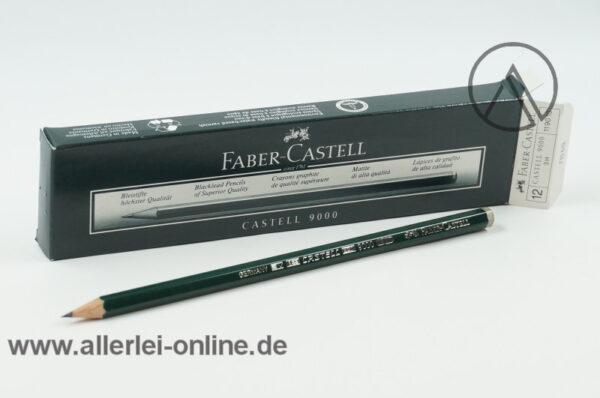 Faber Castell 9000 3H Bleistift | 12 Stück Bleistifte | unbenutzt in OVP