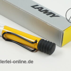 LAMY Safari Pen | Kugelschreiber | Vintage Lamy 118 | GELB mit schwarzem Clip