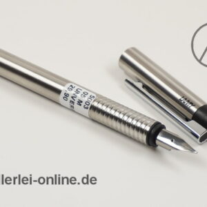 LAMY 05 Füllhalter | Vintage Füller "M" | Silber / Edelstahl | unbenutzt mit OVP