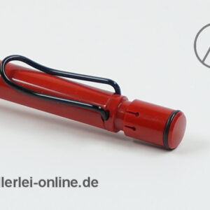 LAMY Safari Bleistift | Vintage Lamy 116 Minenbleistift ROT mit schwarzem Clip