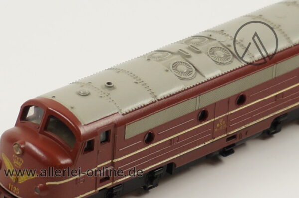 Zeuke Spur TT 545/8 | Diesel-Lok Nohab DSB My-1125