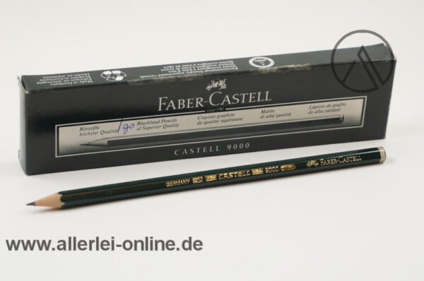 Faber Castell 9000 F Bleistift | 12 Stück Bleistifte | unbenutzt in OVP