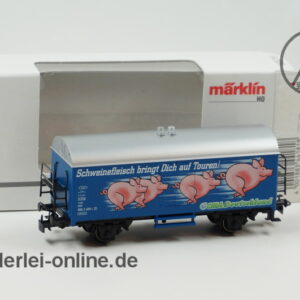 Märklin H0 | 44181 Schweinefleisch Kühlwagen | Gedeckter CMA Güterwagen