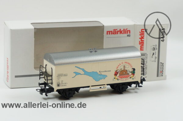 Märklin H0 | 44183 Kressbronn Max & Moritz Brauerei Kühlwagen | Gedeckter Güterwagen