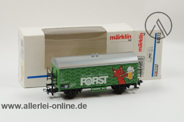 Märklin H0 | 44172 Bierwagen - Brauerei FORST - Kühlwagen | Gedeckter Güterwagen