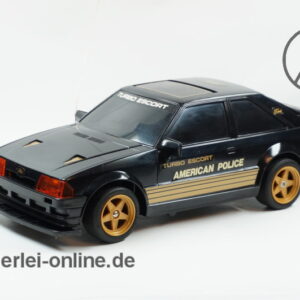 NIKKO RC | Vintage Ford Escort | Turbo Escort | AMERICAN POLICE | NIKKO Japan 1985