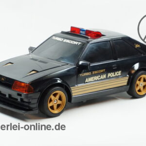 NIKKO RC | Vintage Ford Escort | Turbo Escort | AMERICAN Highway POLICE | NIKKO Japan 1985