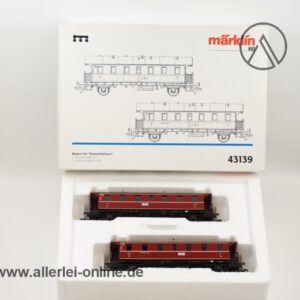 Märklin H0 | 43139 Wagen-Set Donnerbüchsen | 3. Klasse Ci / CCitr Personenwagen mit OVP