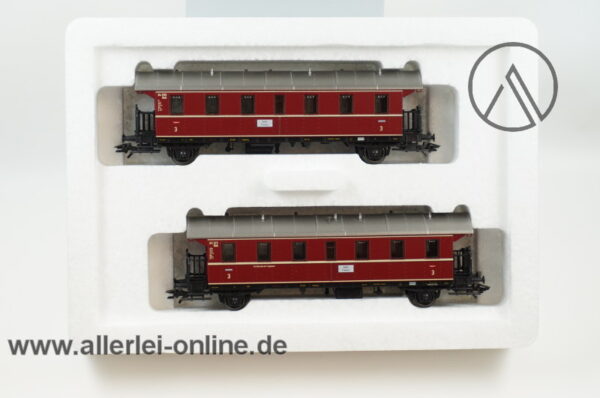 Märklin H0 | 43139 Wagen-Set Donnerbüchsen | 3. Klasse Ci / CCitr Personenwagen