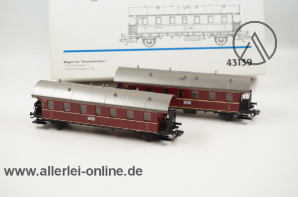 Märklin H0 | 43139 Wagen-Set Donnerbüchsen | Ci / CCitr Personenwagen