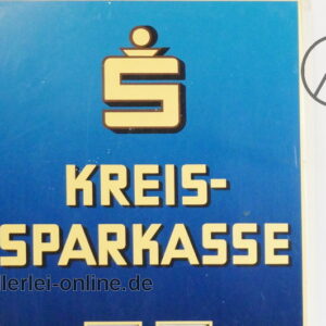 Ewiger Kalender KREIS-SPARKASSE | Dauerkalender | Endlos Kalender | Vintage 70er Jahre