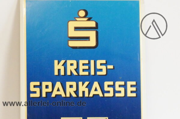 Ewiger Kalender KREIS-SPARKASSE | Dauerkalender | Endlos Kalender | Vintage 70er Jahre