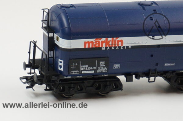 Märklin Spur H0 | 48507 Märklin Magazin Jahreswagen 2007 | 4-Achs Kesselwagen