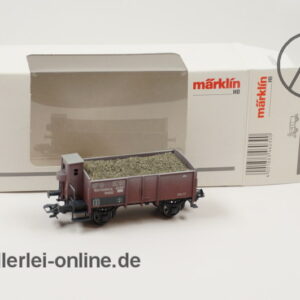 Märklin H0 | 46039 Offener Güterwagen mit Bremserhaus | Schotterwagen der K.W.St.E. Württemberg mit OVP