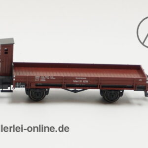 Märklin H0 | 46071 Niederbordwagen mit Bremserhaus | Güterwagen der DRG