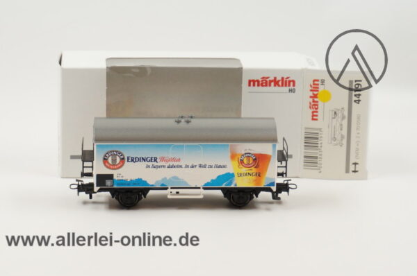 Märklin H0 | 44191 Bierwagen ERDINGER Weißbier Kühlwagen | Gedeckter Güterwagen mit OVP