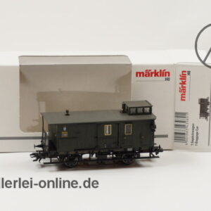 Märklin H0 | 43989 Gepäckwagen der K.Bay.Sts.B. mit Zugschlusslaternen | Güterzug-Gepäckwagen P 16152 mit OVP