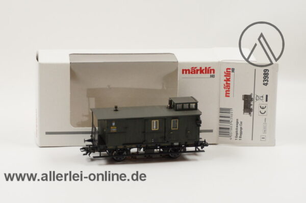 Märklin H0 | 43989 Gepäckwagen der K.Bay.Sts.B. mit Zugschlusslaternen | Güterzug-Gepäckwagen P 16152 mit OVP