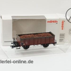 Märklin H0 | 46040 Offener Güterwagen mit Ladegut | Om12 Güterwagen mit OVP