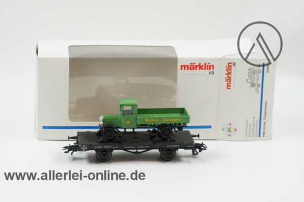 Märklin H0 94061 | PMS 62-06 Wagen-Set 2-tlg. "Postbräu Thannhausen"| Post Museumswagen mit OVP