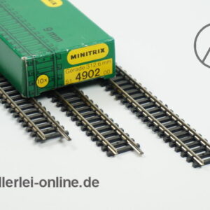 Minitrix Spur N | 51 4902 00 Gerade Gleise | 312,6 mm | 10 Stück mit OVP