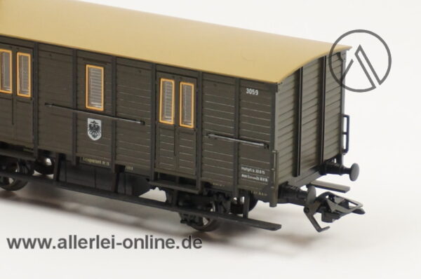 Märklin H0 | 4500 Postwagen der KPEV mit Bremserhaus