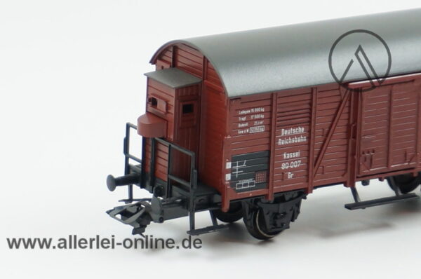 Märklin H0 | 48750 gedeckter Güterwagen mit Bremserhaus | 80 007 der DRG