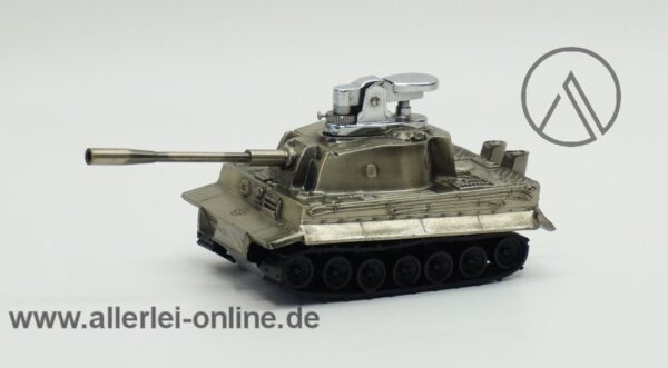 Tiger WW2 Panzer Tischfeuerzeug | Tiger Tank Lighter - Panzerfeuerzeug | Vintage 80er Jahre | Japan