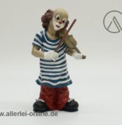 Gilde Clowns | Der Geiger | Violinist Clown | 15 cm Figur mit Geige