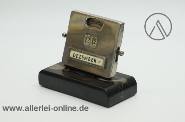 Jakob Maul Dauerkalender | Art Deco Schreibtischkalender | Schreibtisch Kalender