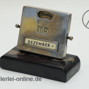 Jakob Maul Dauerkalender | Art Deco ewiger Kalender | Schreibtisch Kalender