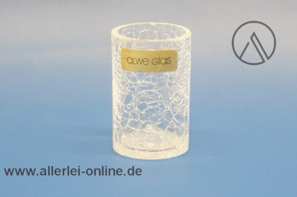 Craquelé-Glas | Eisglas Gläser | ALWE Schnapsglas | Vintage