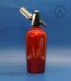 Heimsyphon | Sodaspender | Sodaflasche ROT Aluminium | Vintage 60er Jahre