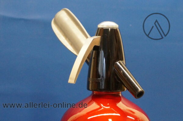 Heimsyphon | Sodaspender | Sodaflasche ROT | Vintage