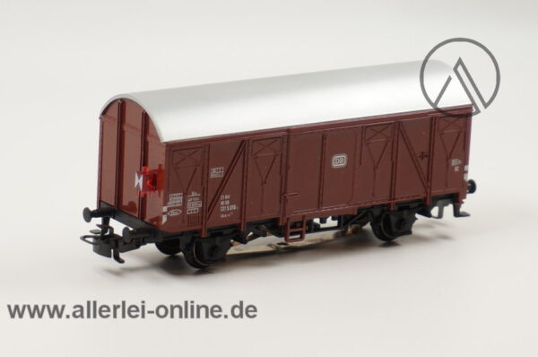 Märklin H0 | 4411 Gedeckter Güterwagen mit Schlusslaterne | Grs-v der DB | Betr.Nr: 131 5 016-2