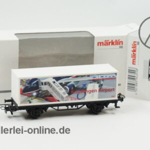 Märklin H0 | 94355 Containerwagen | Knuffingen Airport | SoMo Güterwagen mit OVP