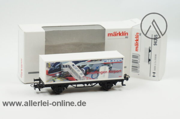 Märklin H0 | 94355 Containerwagen | Knuffingen Airport | SoMo Güterwagen mit OVP