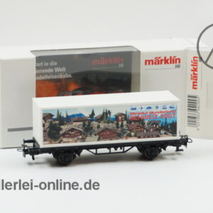 Märklin H0 | 94299 Containerwagen | SCHWEIZ | Miniatur Wunderland 2007 mit OVP