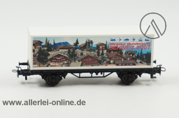 Märklin H0 | 94299 Containerwagen | SCHWEIZ | Miniatur Wunderland 2007