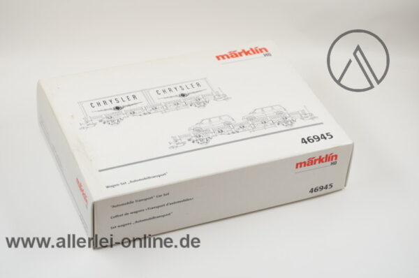 Märklin H0 | 46945 CHRYSLER Auto Transport | Wagen-Set der ÖBB