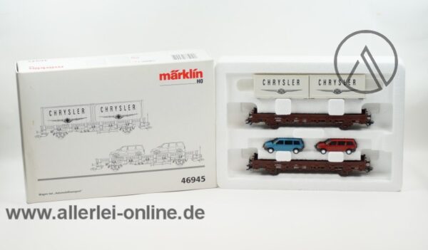 Märklin H0 | 46945 CHRYSLER Automobiltransport | Wagen-Set der ÖBB mit OVP