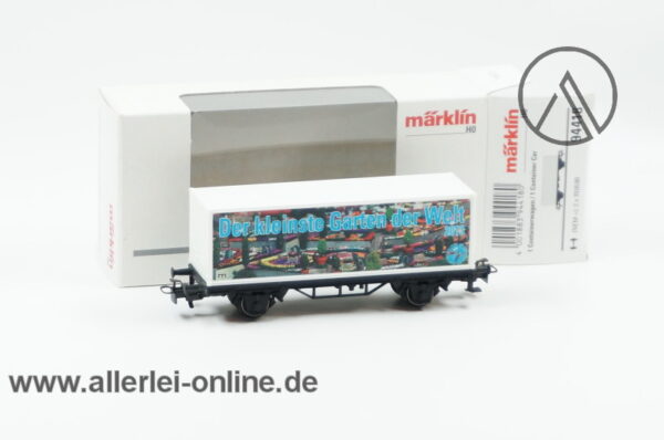 Märklin H0 | 94418 Containerwagen | Der kleinste Garten der Welt | Miniatur Wunderland 2013 mit OVP