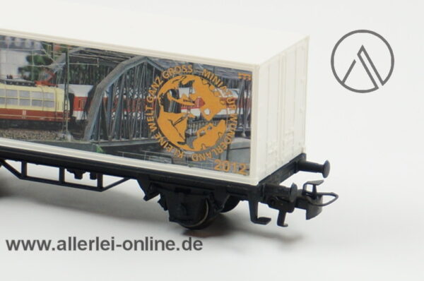 Märklin H0 | 94393 Containerwagen | Kleine Welt ganz Gross | Miniatur Wunderland 2012