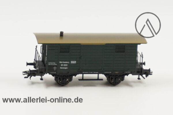 Märklin H0 | 48852 Heizwagen 91 003 der K.W.St.E | Gedeckter Güterwagen