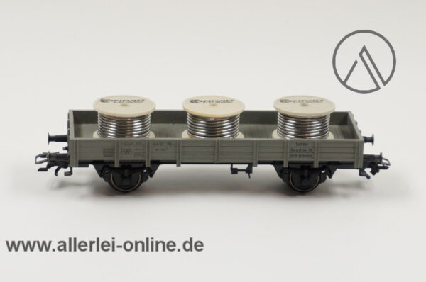 Märklin H0 | 94162 Niederbordwagen mit Ladegut | Conrad Lötzinnrollen