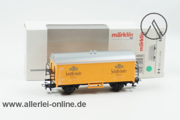 Märklin H0 | 44193 Bierwagen Schöfferhofer Weizen Kühlwagen | Gedeckter Güterwagen mit OVP